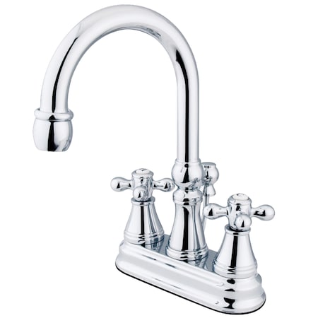 Kingston Brass 4" Centerset Bathroom Faucet, Chrome KS2611AX